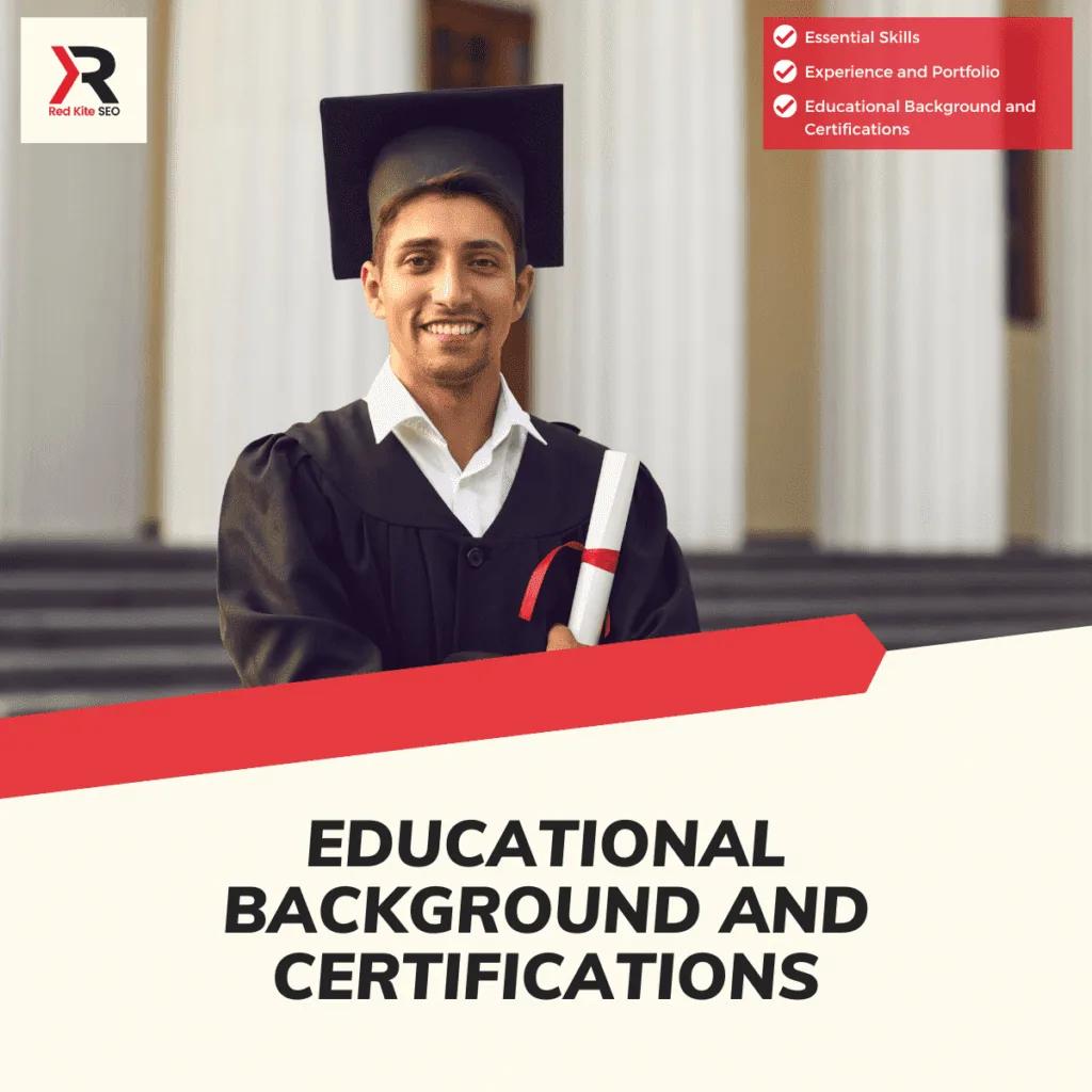 educational background and certifications