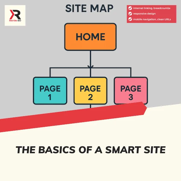 simple site map diagram
