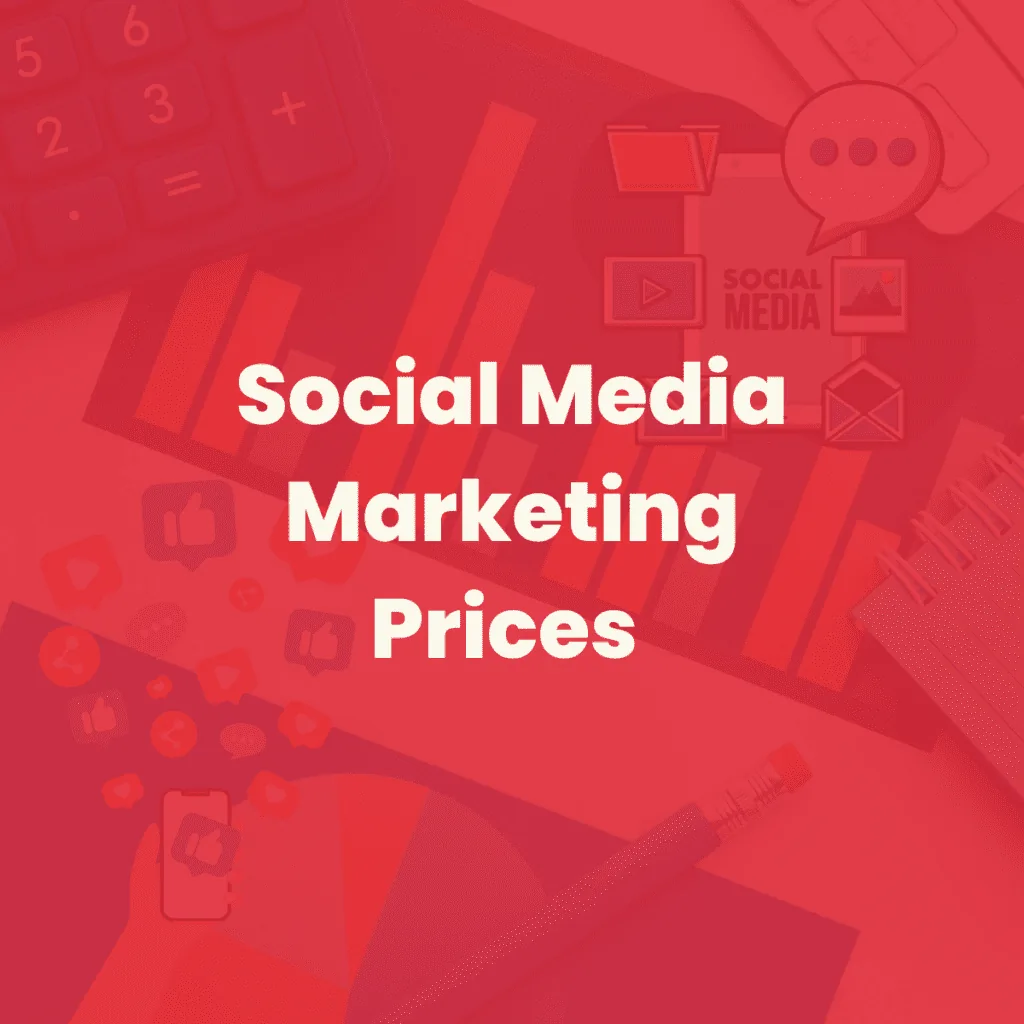 social media marketing prices