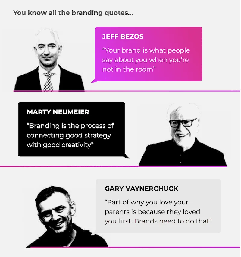 top 3 branding quotes